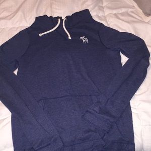 Navy Abercrombie sweatshirt